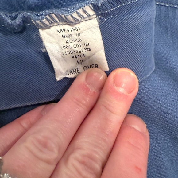 VTG Polo Ralph Lauren Tyler Chino Blue Shorts Size 42. - Picture 5 of 6